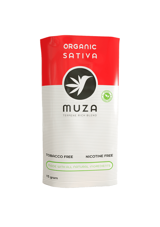 MUZA Organic Herbal Blend - RYO Sativa (Pouch)