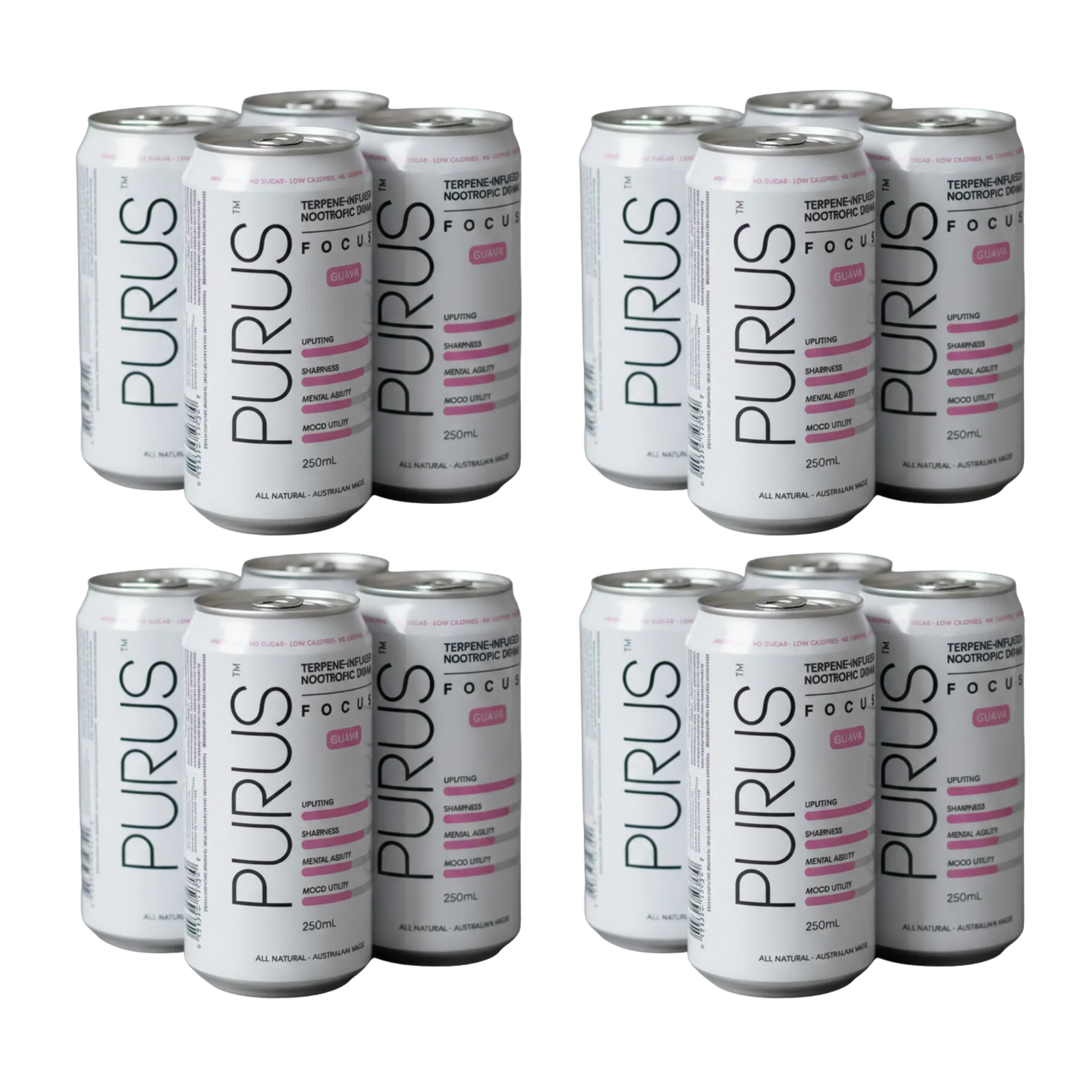 Purus TerpEnergy Botanical Terpene Focus Drink 250ml