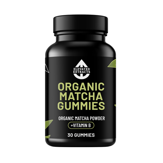 Elevated Extracts Organic Matcha Gummies - 30pc